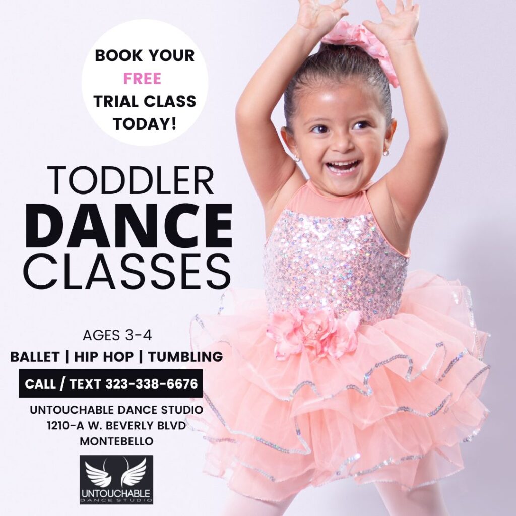 toddler dance classes Montebello Untouchable Dance Studio ballet jazz hip hop Gymnastics