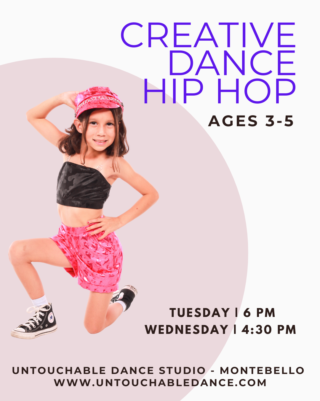 Hip Hop kids dance classes Montebello 